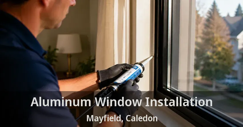 Aluminum Window Installation Mayfield, Caledon - ON