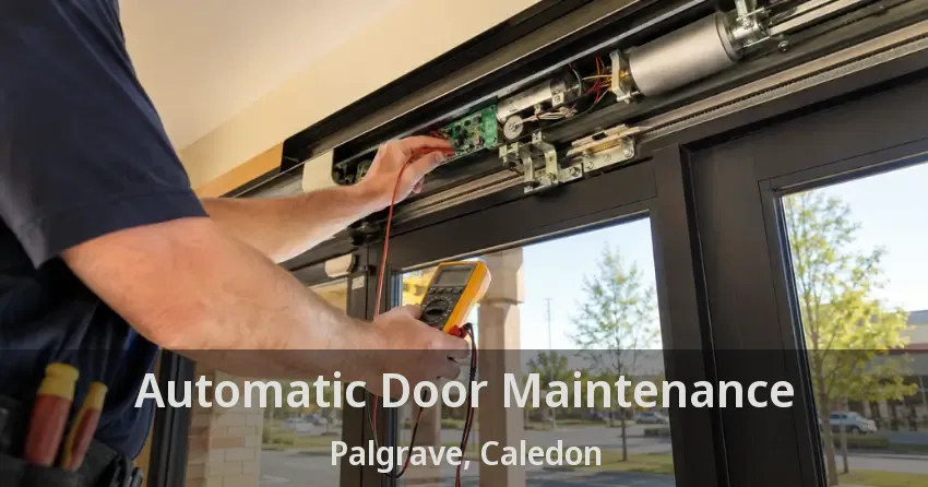 Automatic Door Maintenance Palgrave, Caledon - ON