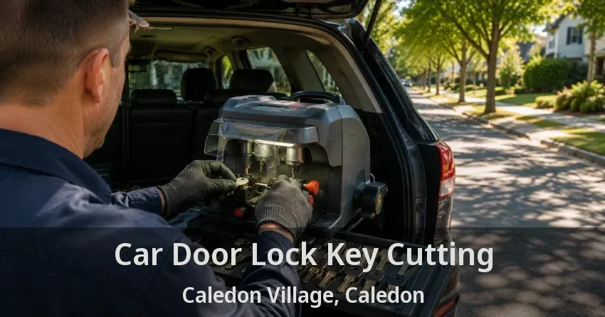 Car Door Lock Key Cutting Caledon Village, Caledon - ON