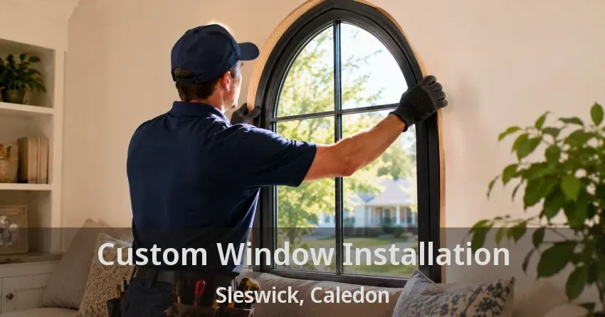 Custom Window Installation Sleswick, Caledon - ON
