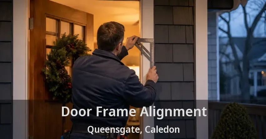Door Frame Alignment Queensgate, Caledon - ON