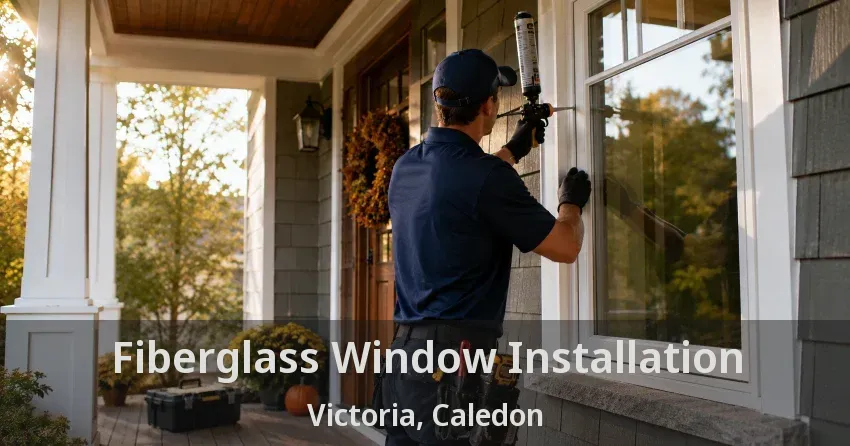 Fiberglass Window Installation Victoria, Caledon - ON