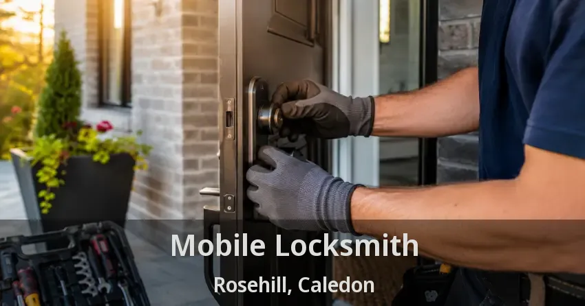 Mobile Locksmith Rosehill, Caledon - ON