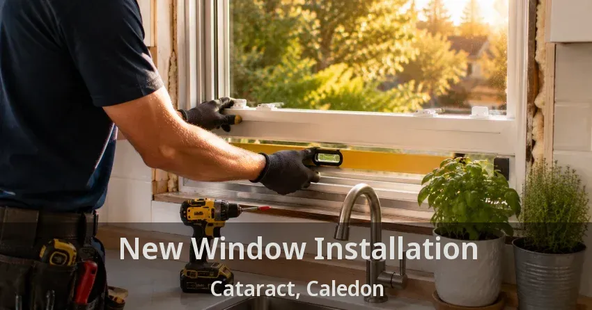 New Window Installation Cataract, Caledon - ON