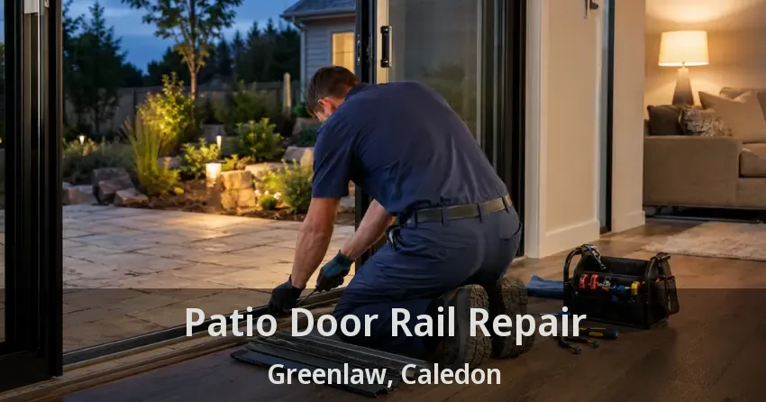 Patio Door Rail Repair Greenlaw, Caledon - ON