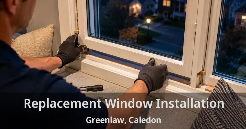 Replacement Window Installation Greenlaw, Caledon - ON