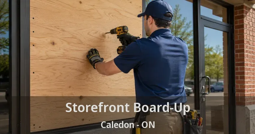 Storefront Board-Up Caledon - ON
