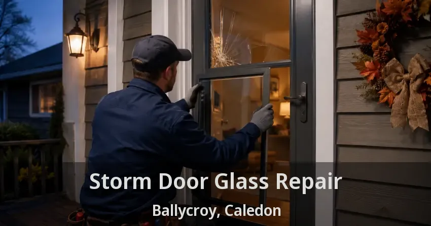 Storm Door Glass Repair Ballycroy, Caledon - ON