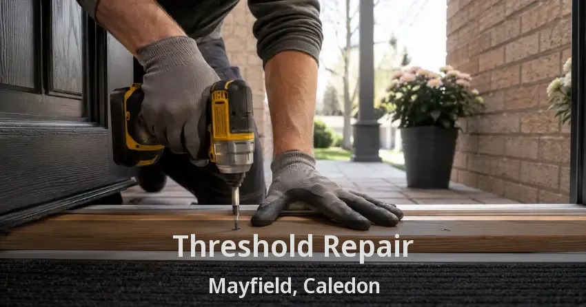Threshold Repair Mayfield, Caledon - ON
