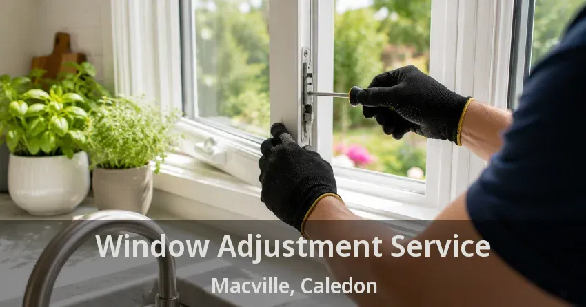 Window Adjustment Service Macville, Caledon - ON