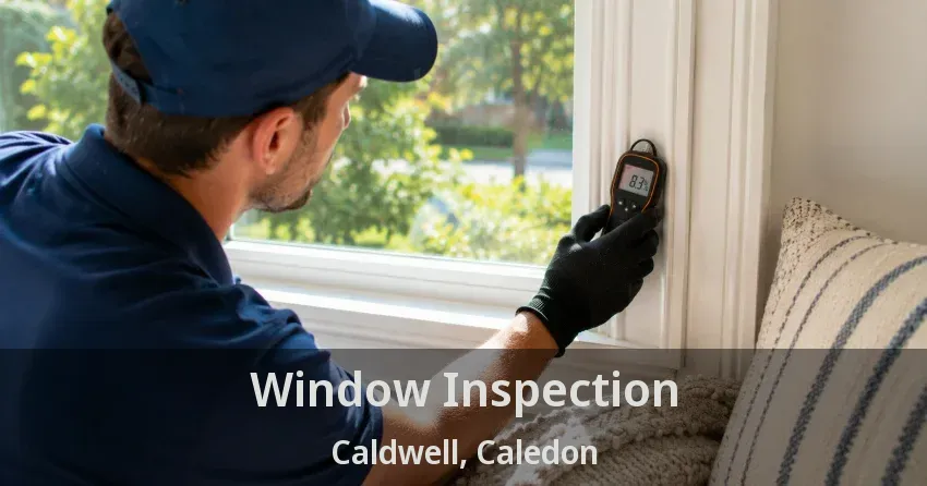 Window Inspection Caldwell, Caledon - ON