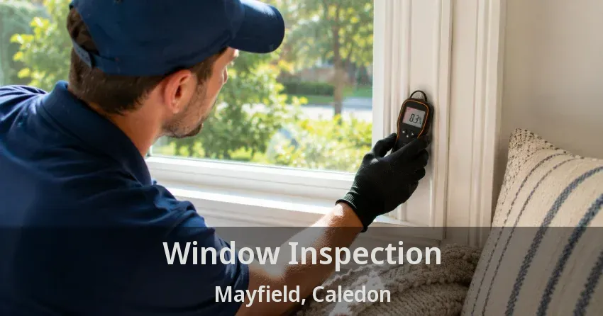 Window Inspection Mayfield, Caledon - ON