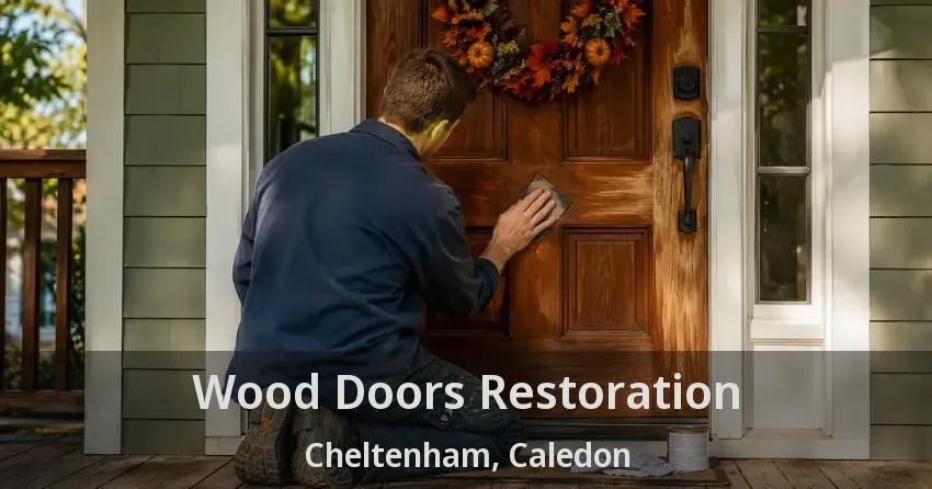 Wood Doors Restoration Cheltenham, Caledon - ON
