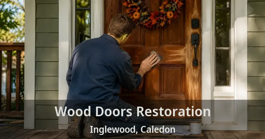 Wood Doors Restoration Inglewood, Caledon - ON